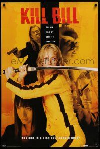 9k903 KILL BILL: VOL. 1 24x36 English commercial poster '03 Tarantino, Thurman, katana!