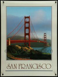 9k956 SAN FRANCISCO 18x24 Japanese commercial poster '82 great image of the Golden Gate Bridge!
