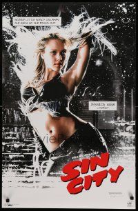 9k961 SIN CITY #3749 23x35 commercial poster '05 Frank Miller comic, image of Jessica Alba!