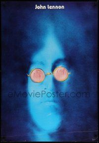 9k900 JOHN LENNON commercial Polish 27x38 '80s cool close-up art of the legend by Andrzej Pagowski!