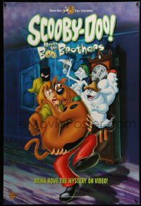 9k789 SCOOBY-DOO MEETS THE BOO BROTHERS 27x40 video poster R00 classic animated cartoon mystery!