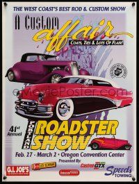 9k485 41ST ANNUAL PORTLAND ROADSTER SHOW 17x23 special '97 Multnomah Hot Rod Council!