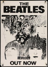 9k828 BEATLES 25x36 commercial poster '70s completely different art by Klaus Voorman!