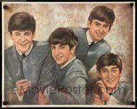 9k360 BEATLES 16x20 art print '60s John, Paul, George, Ringo by Leo Jansen!