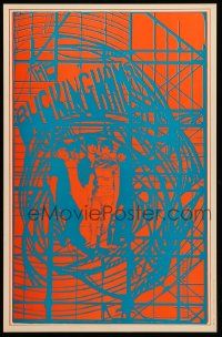 9k386 BUCKINGHAMS 13x20 music poster '67 psychedelic artwork of the band by Robert Wendell!