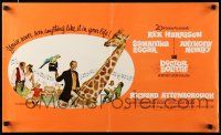 9k528 DOCTOR DOLITTLE 15x25 special '67 Rex Harrison, Samantha Eggar, Richard Fleischer