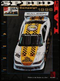 9k556 FORD MUSTANG 19x26 special '96 cool images of Saleen race car, world challenge campaign!