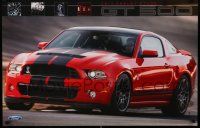 9k443 FORD 2-sided 24x36 advertising poster '13 great image of the Shelby GT500!