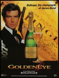 9k444 GOLDENEYE 24x32 advertising poster '95 Pierce Brosnan as secret agent James Bond 007!