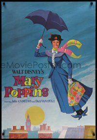 9k476 MARY POPPINS 3 24x35 specials '64 Dick Van Dyke & Julie Andrews, Disney, Shasta!