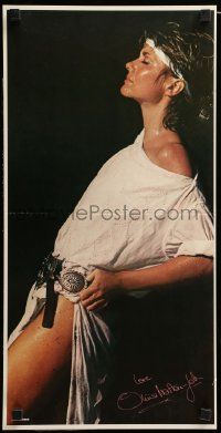 9k400 OLIVIA NEWTON-JOHN 12x23 music poster '80s cool image of sexy singer & actress!