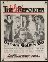 9k614 OSCAR'S GOLDEN DAY 22x39 special '78 Humphrey Bogart, Vivien Leigh, Hattie McDaniel, more!