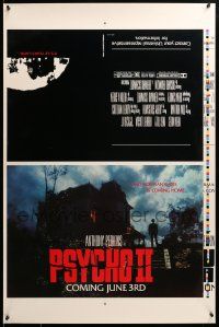 9k621 PSYCHO II printer's test 25x38 special '83 Anthony Perkins as Norman Bates, creepy images!