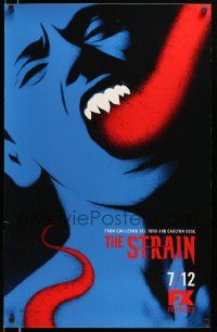 9k281 STRAIN tv poster '15 Guillermo del Toro & Chuck Hogan, horror artwork, Season 2!