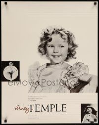 9k659 TRIBUTE TO SHIRLEY TEMPLE 22x28 special '85 great full-length & close-up images of the star!