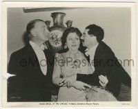 9m086 AT THE CIRCUS 8x10.25 still R62 butler watches Groucho Marx getting romantic with Dumont!