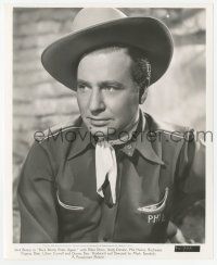 9m149 BUCK BENNY RIDES AGAIN 8.25x10 still '40 portrait of Phil Harris in embroidered cowboy shirt!