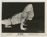 9m211 CYCLOPS 8x10.25 still '57 great c/u of the iguana used for special effects scenes!