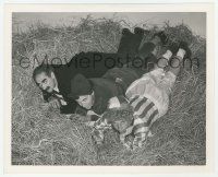 9m219 DAY AT THE RACES 8.25x10 still '37 Groucho, Chico & Harpo Marx laying in haystack by Apger!