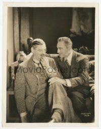 9m329 GRAND HOTEL 8x10.25 still '32 Lionel Barrymore & John Barrymore talking to each other!