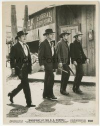 9m338 GUNFIGHT AT THE O.K. CORRAL 8x10.25 still '57 Kirk Douglas, Burt Lancaster, Hudson & Bones!