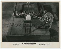 9m395 INCREDIBLE SHRINKING MAN 8.25x10 still '57 FX image of Grant Williams baiting mouse trap!