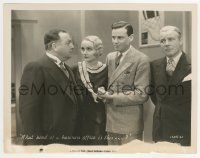 9m407 IT PAYS TO ADVERTISE 8x10.25 still '31 Carole Lombard, Foster, Skeets Gallagher & Pallette!
