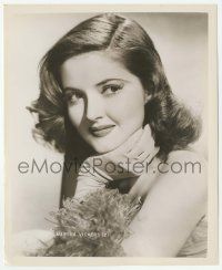 9m523 MARTHA VICKERS 8.25x10 still '40s sexy close portrait with bare shoulders & gloves!