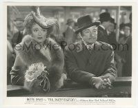 9m545 MR. SKEFFINGTON 8x10.25 still '44 great c/u of Bette Davis in fancy outfit with Claude Rains!
