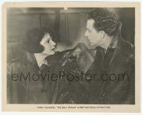 9m575 ONLY WOMAN 8x10 still '24 close up of worried Norma Talmadge & alcoholic Eugene O'Brien!