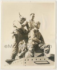 9m641 SAHARA 8.25x10 still '43 Humphrey Bogart, Bruce Bennett & Dan Duryea on tank by Ned Scott!