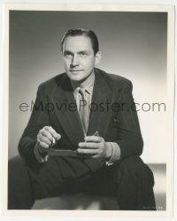 9m727 THERE GOES MY HEART 8.25x10 still '38 great portrait of Fredric March holding cigarette!
