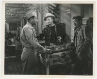 9m748 TILL THE END OF TIME 8.25x10 still '46 Mitchum, Madison & Petersen by pinball machine!