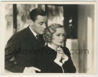 9m756 TROUBLE IN PARADISE 8x10 key book still '32 Hopkins worried about Herbert Marshall's fidelity