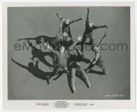 9m787 WEST SIDE STORY 8.25x10 still '61 classic overhead image of the Jets dancing!