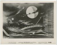 9m791 WHEN WORLDS COLLIDE 8x10.25 still '51 art of the huge rocket ship by Chesley Bonestell!