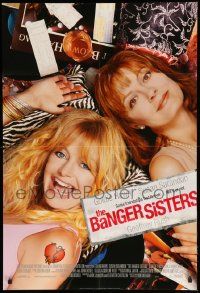 9p077 BANGER SISTERS style C int'l DS 1sh '02 Goldie Hawn, Susan Sarandon w/tattoos!