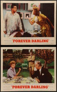 9r909 FOREVER DARLING 2 LCs '56 angel James Mason, Desi Arnaz & Lucille Ball, I Love Lucy!