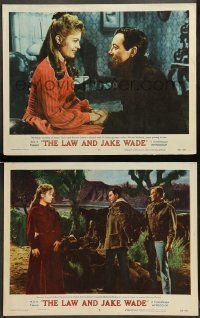 9r938 LAW & JAKE WADE 2 LCs '58 Robert Taylor, Patricia Owens, directed by John Sturges!
