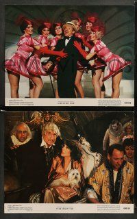 9r478 TO BE OR NOT TO BE 8 color 11x14 stills '83 great wacky images of Mel Brooks, Anne Bancroft!