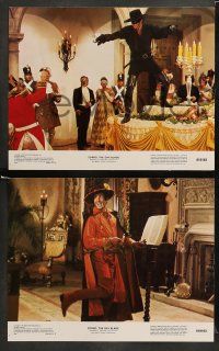 9r517 ZORRO THE GAY BLADE 8 color 11x14 stills '81 zany flamboyant masked hero George Hamilton!