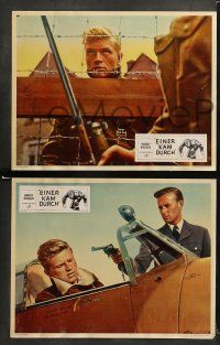 9r546 ONE THAT GOT AWAY 7 English LCs '58 great different images of Hardy Kruger!