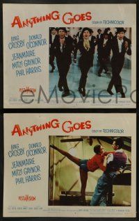 9r755 ANYTHING GOES 3 LCs '56 Donald O'Connor, Bing Crosby, Zizi Jeanmaire, Mitzi Gaynor!