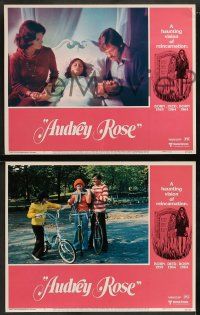 9r559 AUDREY ROSE 6 LCs '77 Susan Swift, Anthony Hopkins, a haunting vision of reincarnation!