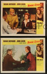 9r760 BACK STREET 3 LCs '61 Susan Hayward & John Gavin, Vera Miles!