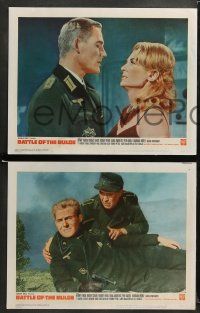 9r083 BATTLE OF THE BULGE 8 LCs '66 World War II all-star action thriller battle images!