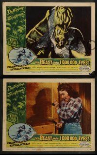 9r089 BEAST WITH 1,000,000 EYES 8 LCs '55 includes the only scene that shows the horrific monster!