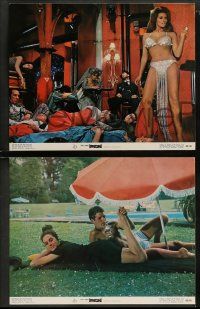 9r648 BEDAZZLED 4 color 11x14 stills '68 classic fantasy, Dudley Moore & sexy Raquel Welch as Lust