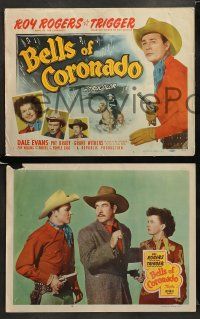 9r098 BELLS OF CORONADO 8 LCs '50 Roy Rogers & Trigger, Dale Evans, Pat Brady!