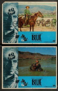 9r566 BLUE 6 LCs '68 Terence Stamp, Joanna Pettet, English western!